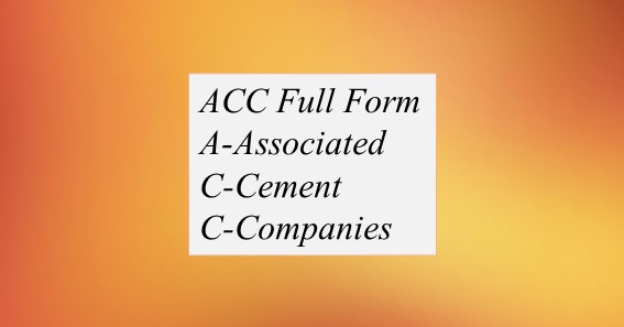 ACC Full Form
