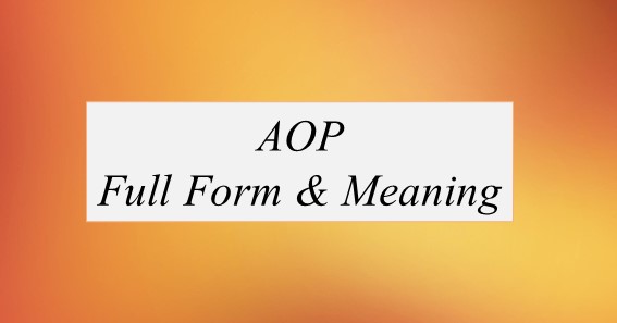 AOP Full Form What Is The Full Form Of AOP