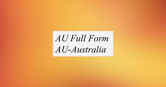 AU Full Form