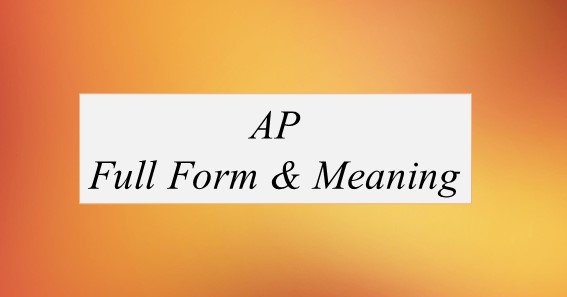 What Does Ap Stand For In Retail