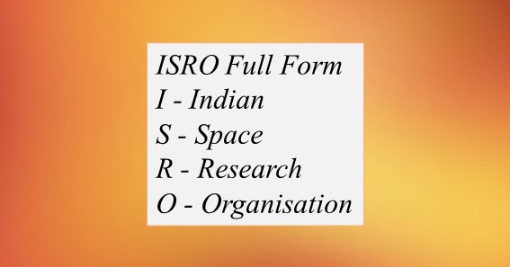 ISRO Full Form