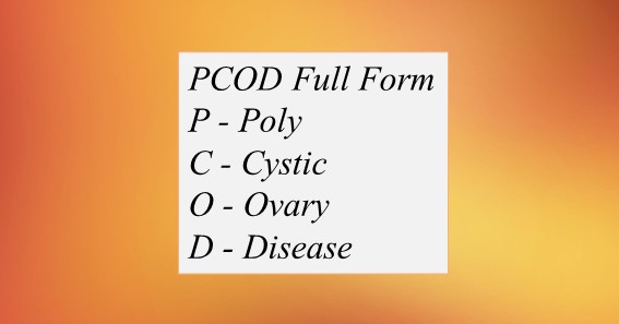 PCOD Full Form
