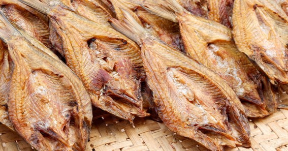 What is dried fish?