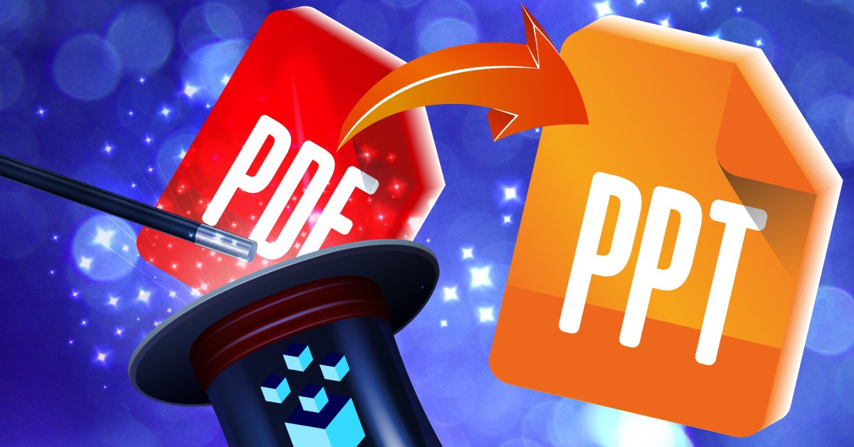 How Can You Convert PDFs into A Ppt?