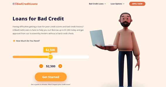 USBadCreditLoans Review 2022: Get Affordable & Easy Fast Cash Online for Bad Credit