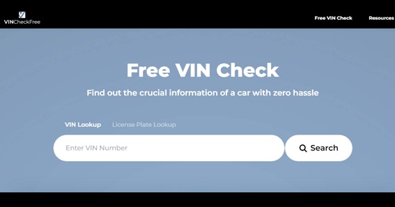 VinCheckFree Review: Best Free VIN Lookup Service to Get Full History Report
