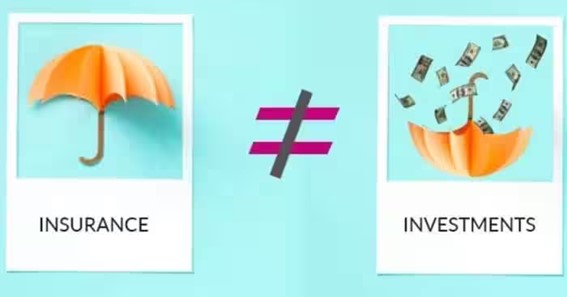 Difference between insurance and investments